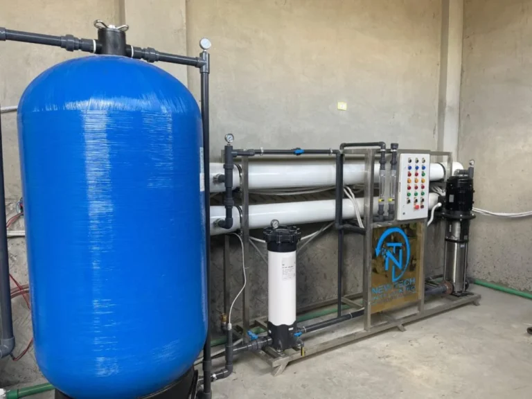 مكونات محطة تحلية المياه