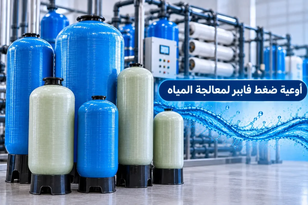 أوعية ضغط فايبر لمعالجة المياه