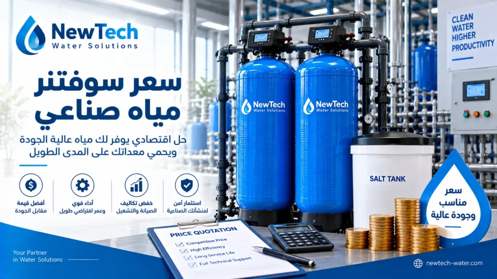 سعر سوفتنر مياه صناعي وأنظمة معالجة عسر المياه