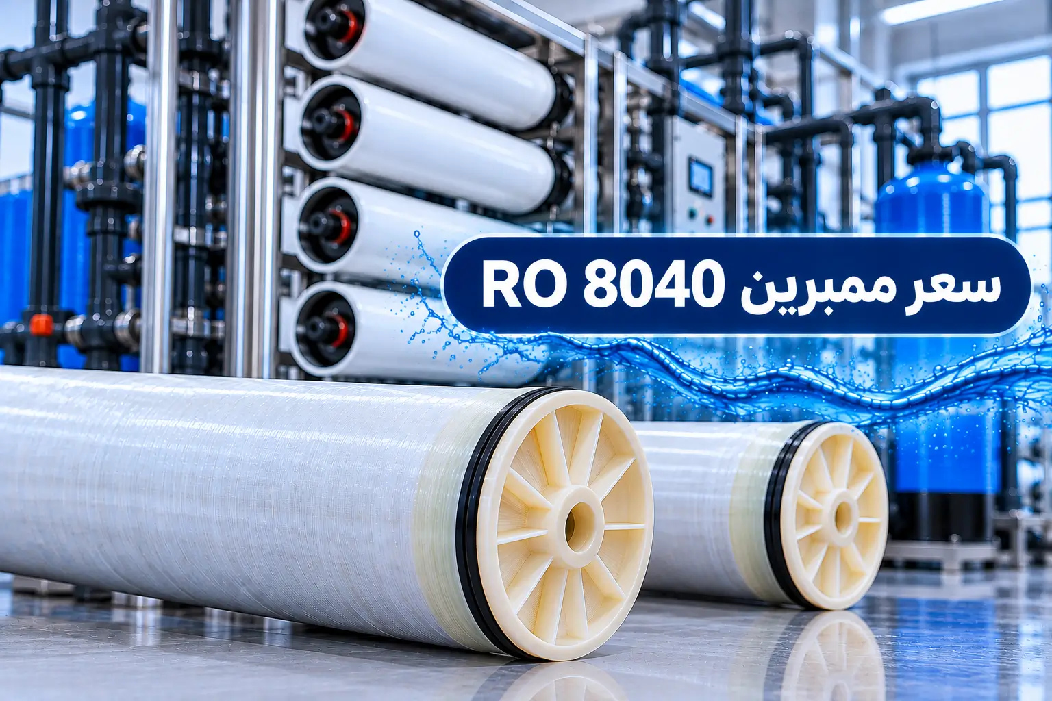 ممبرين RO مقاس 8040 لمعالجة المياه