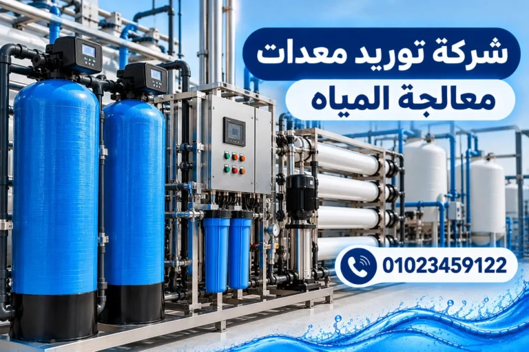 شركة توريد معدات معالجة المياه