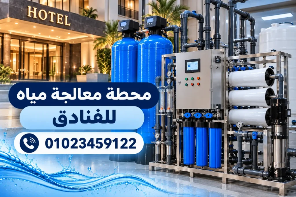محطة معالجة مياه للفنادق