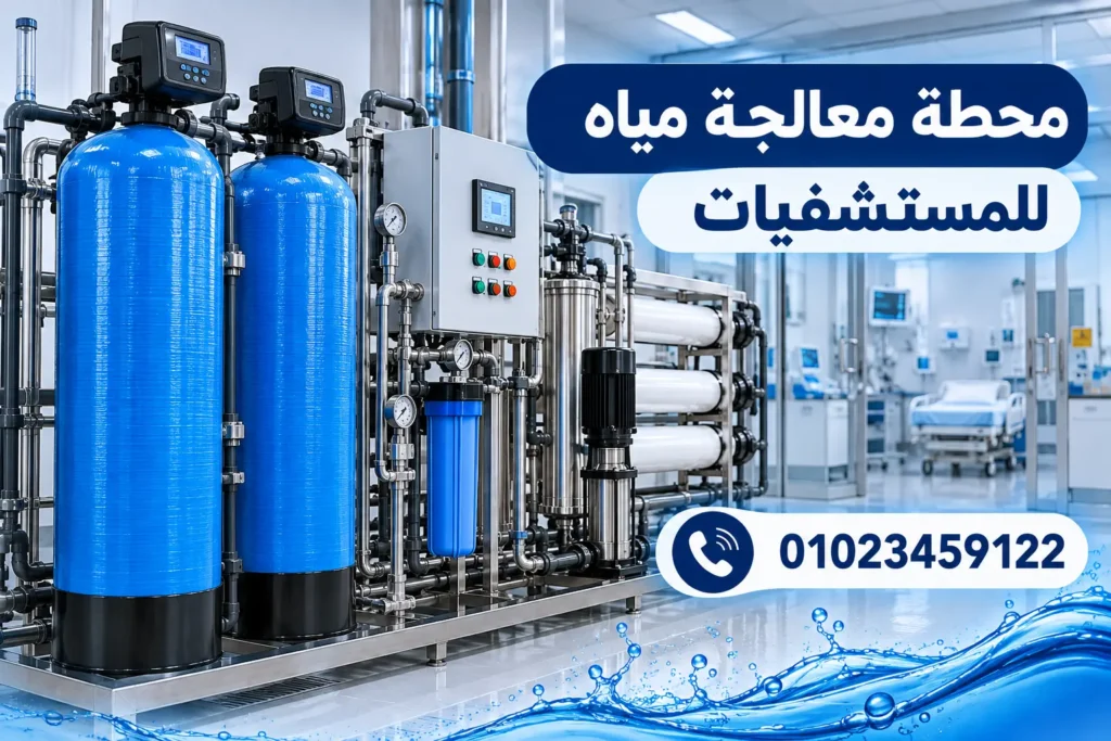 محطة معالجة مياه للمستشفيات