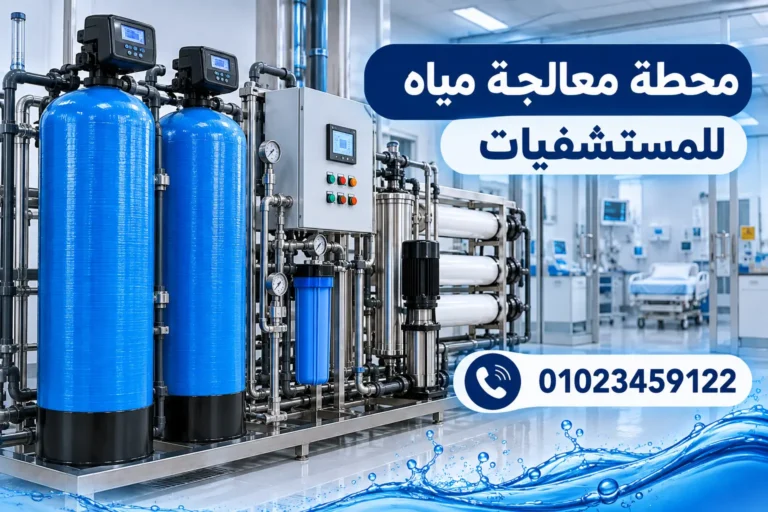 محطة معالجة مياه للمستشفيات