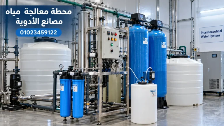 نظام معالجة المياه لمصانع الأدوية