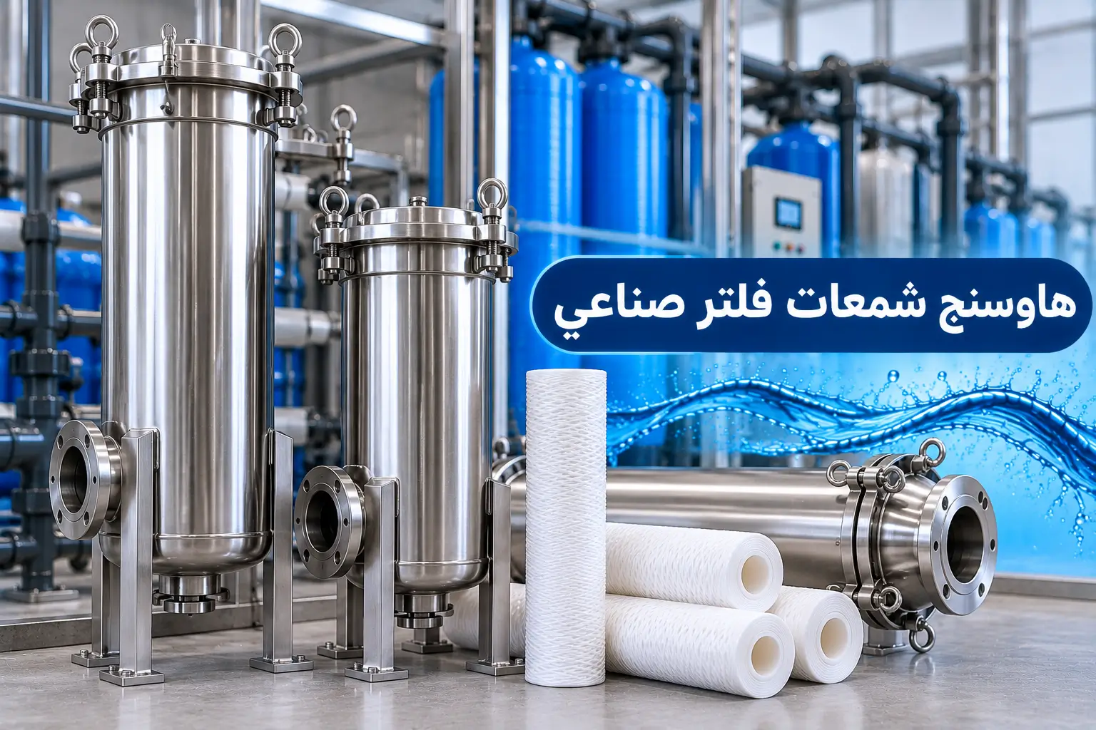 هاوسنج شمعات فلتر لمعالجة المياه