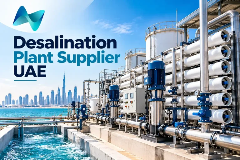 Desalination Plant Supplier UAE – Industrial Reverse Osmosis Water Treatment System