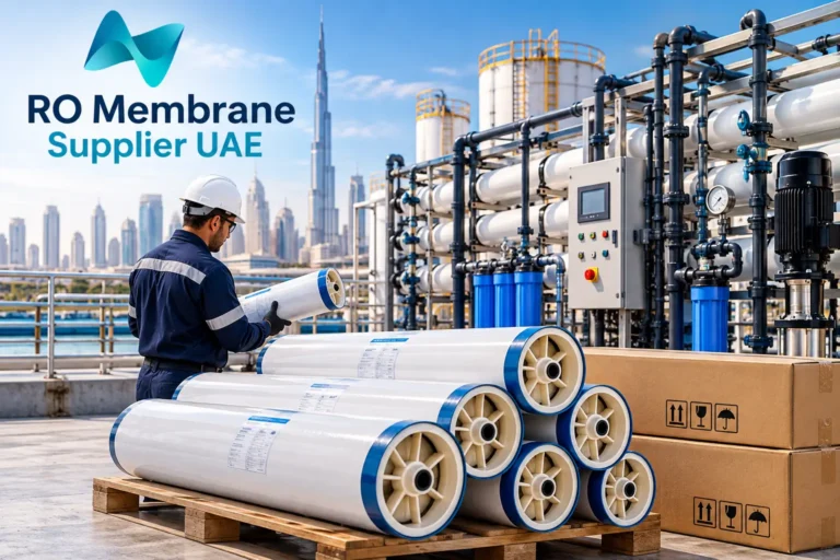 RO Membrane Supplier UAE with industrial reverse osmosis membranes and water treatment equipment