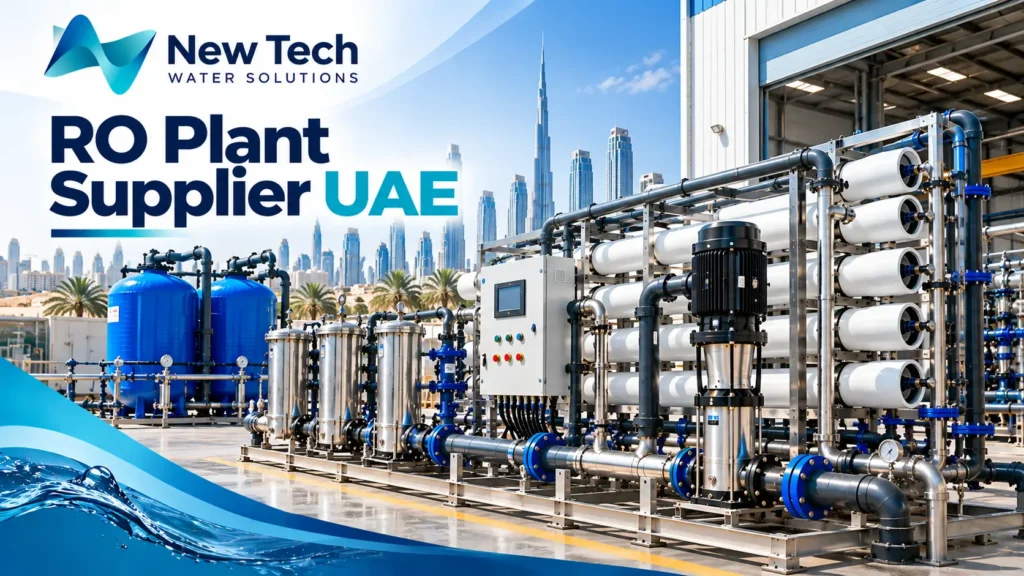 RO plant supplier UAE offering industrial reverse osmosis water treatment systems