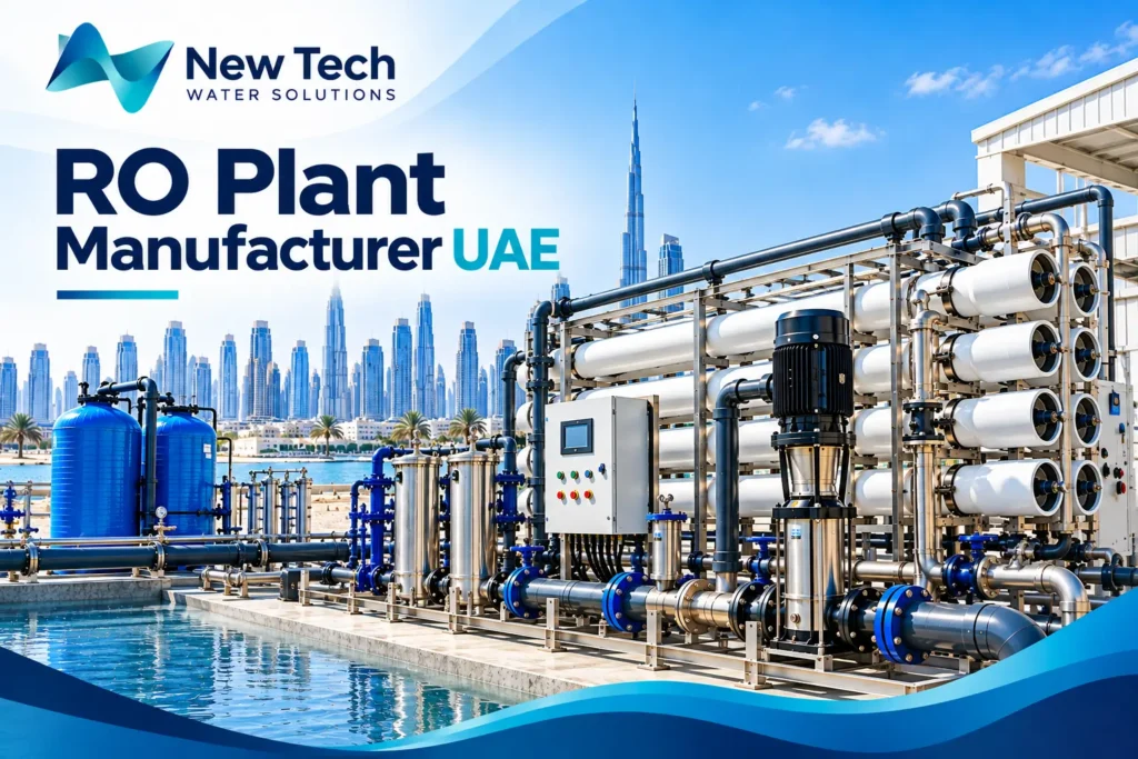RO plant manufacturer UAE – custom industrial reverse osmosis system