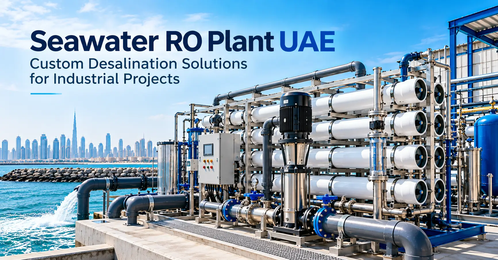 Seawater RO pretreatment system for membrane protection